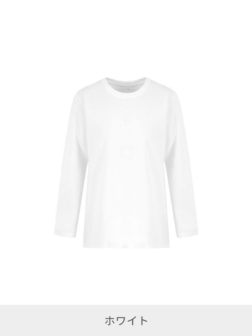 [2SET] Airy Fit オーバーフィット Tシャツ (長袖) - andar JAPAN