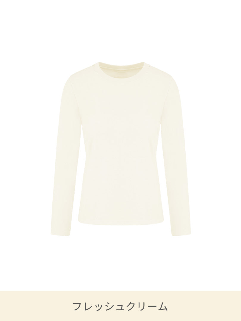 [2SET] Airy Fit スタンダードフィット Tシャツ (長袖) - andar JAPAN