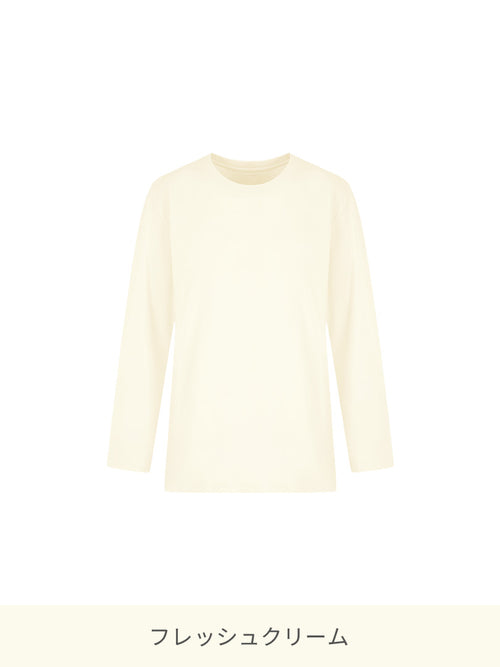 [2SET] Airy Fit オーバーフィット Tシャツ (長袖) - andar JAPAN