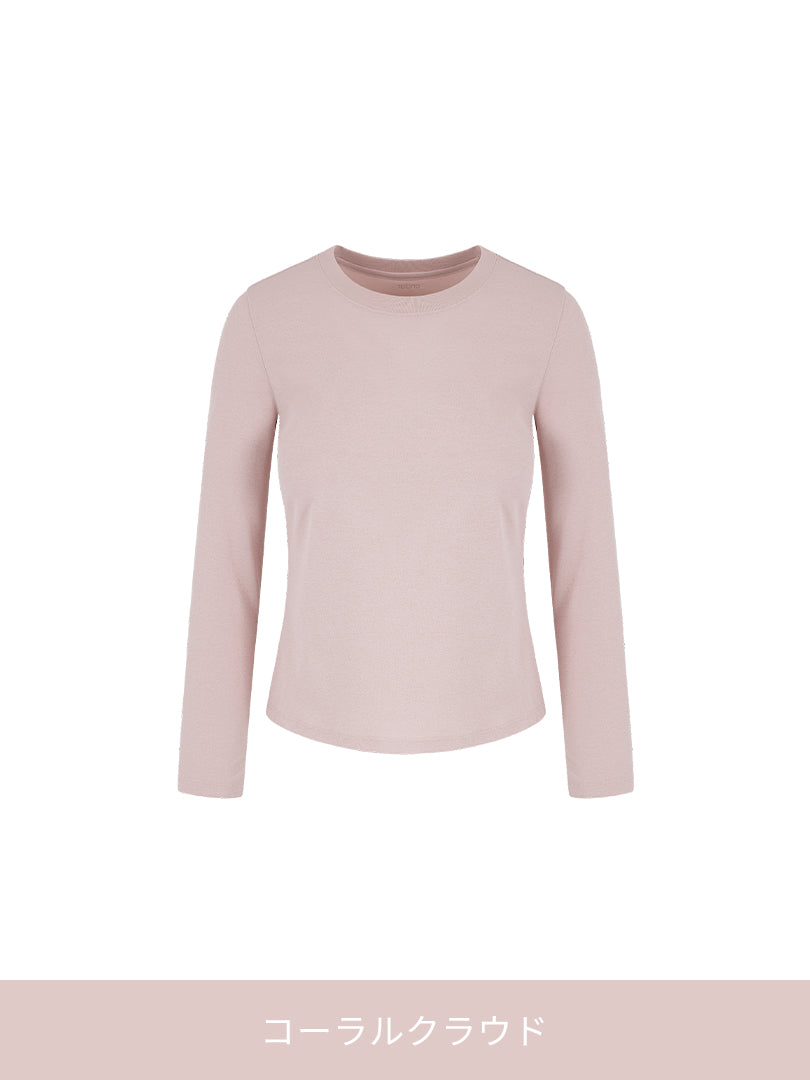 NEW Airy Fit スリムフィット Tシャツ (長袖)