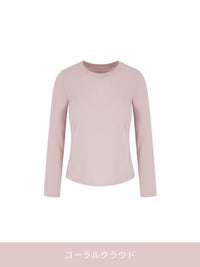 [3SET] NEW Airy Fit スリムフィット Tシャツ (長袖)
