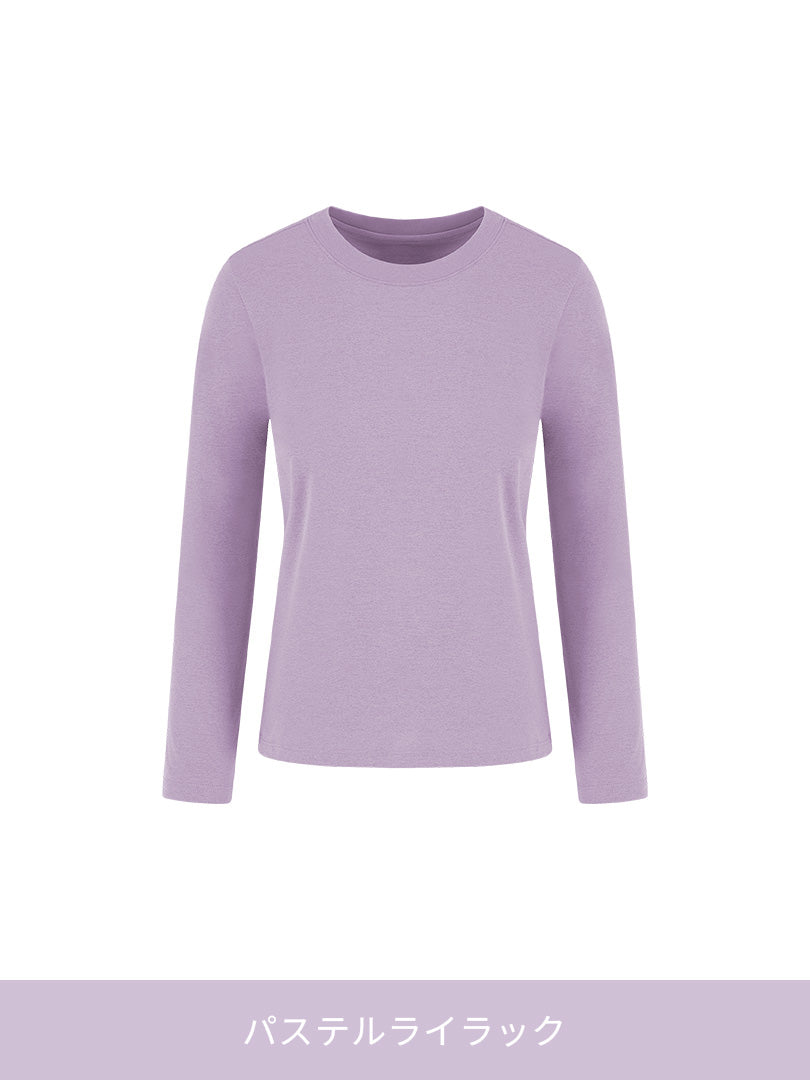 [2SET] Airy Fit スタンダードフィット Tシャツ (長袖) - andar JAPAN