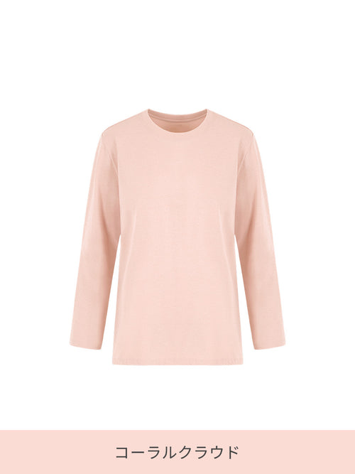 [2SET] Airy Fit オーバーフィット Tシャツ (長袖) - andar JAPAN