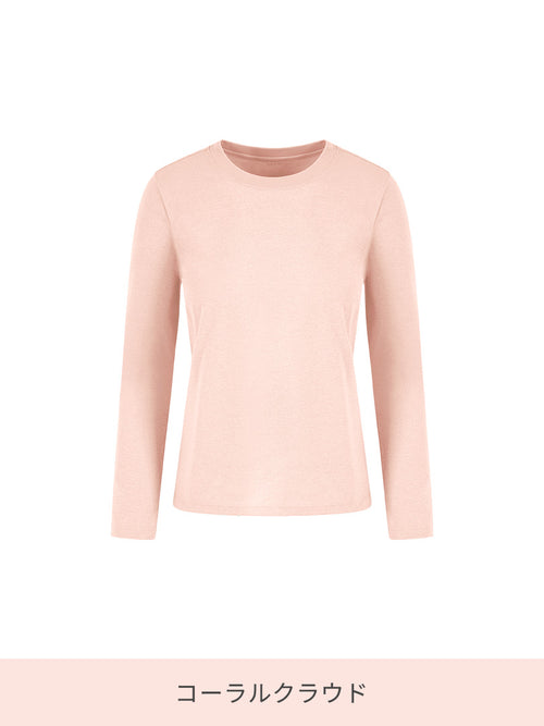 [2SET] Airy Fit スタンダードフィット Tシャツ (長袖) - andar JAPAN
