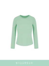 [3SET] NEW Airy Fit スリムフィット Tシャツ (長袖)