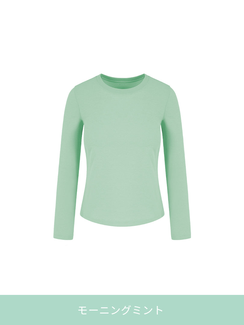 NEW Airy Fit スリムフィット Tシャツ (長袖)