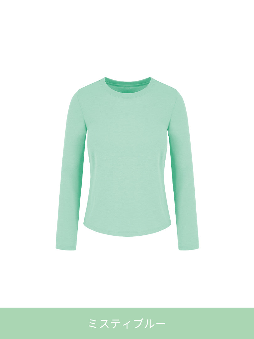 NEW Airy Fit スリムフィット Tシャツ (長袖)