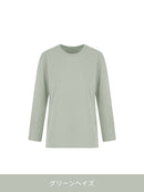 [2SET] Airy Fit オーバーフィット Tシャツ (長袖) - andar JAPAN