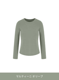 [3SET] NEW Airy Fit スリムフィット Tシャツ (長袖)
