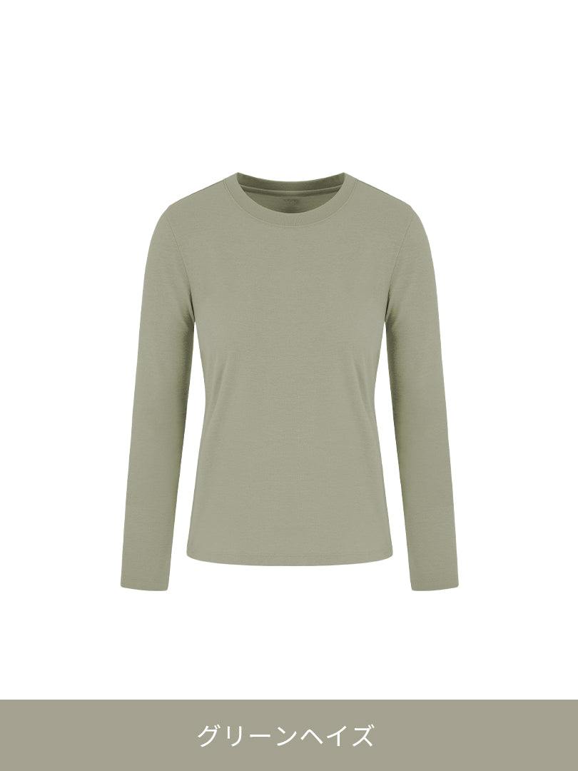 [3SET] NEW Airy Fit スタンダードフィット Tシャツ (長袖)