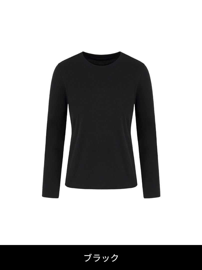 [2SET] Airy Fit スタンダードフィット Tシャツ (長袖) - andar JAPAN