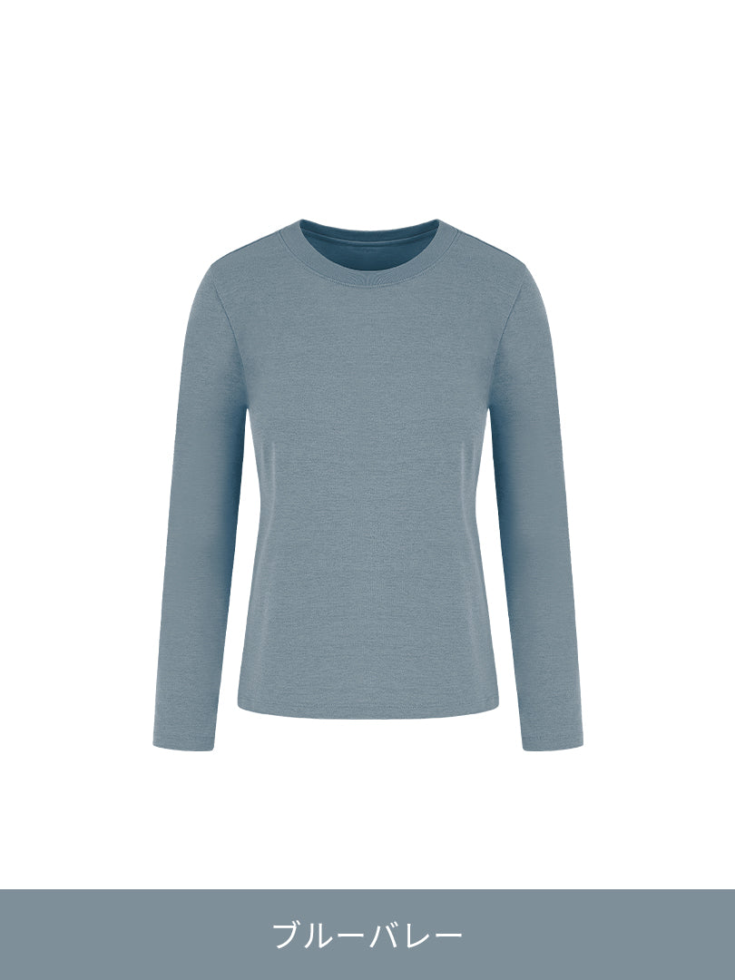 [3SET] NEW Airy Fit スタンダードフィット Tシャツ (長袖)