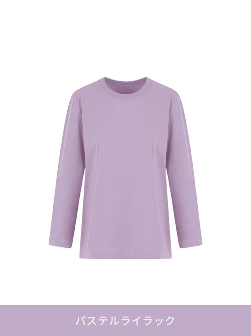 [2SET] Airy Fit オーバーフィット Tシャツ (長袖) - andar JAPAN