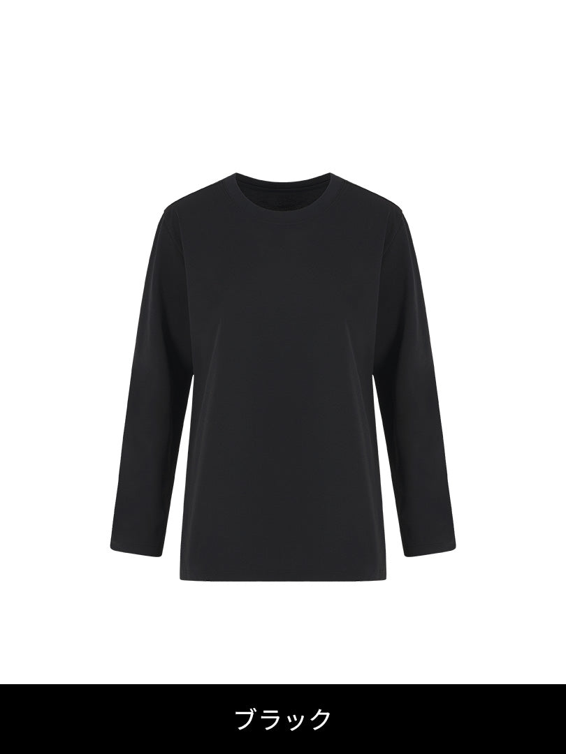 [2SET] Airy Fit オーバーフィット Tシャツ (長袖) - andar JAPAN