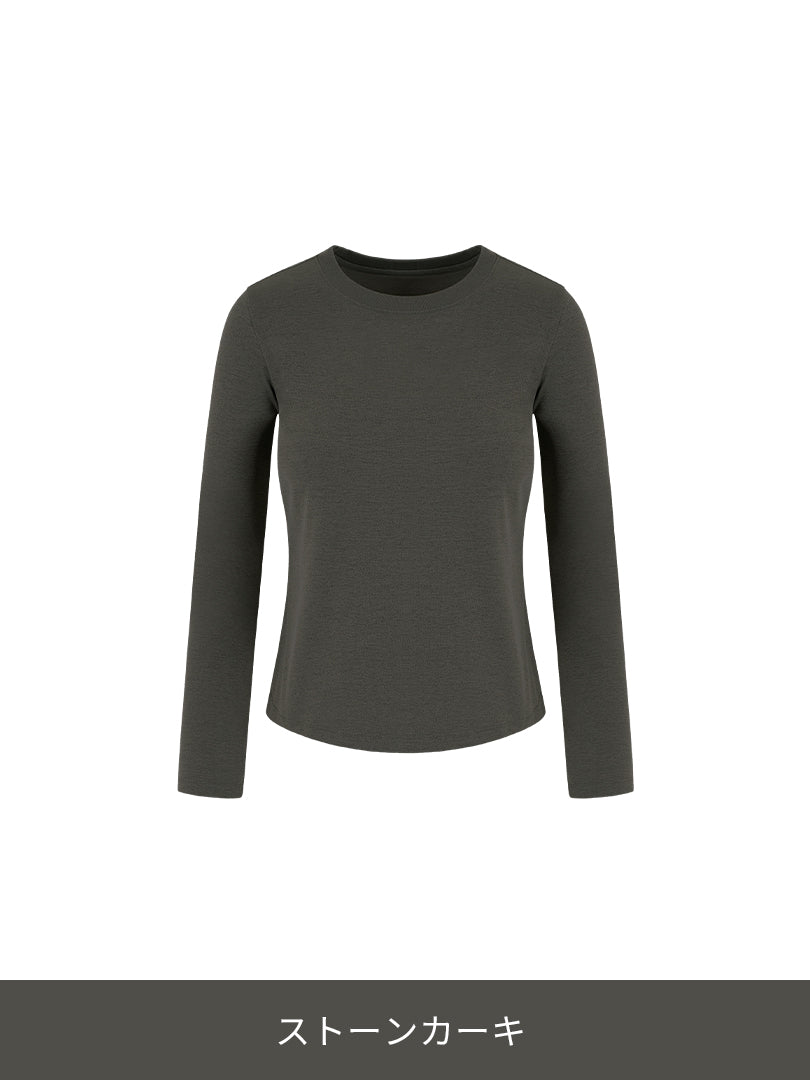 NEW Airy Fit スリムフィット Tシャツ (長袖)