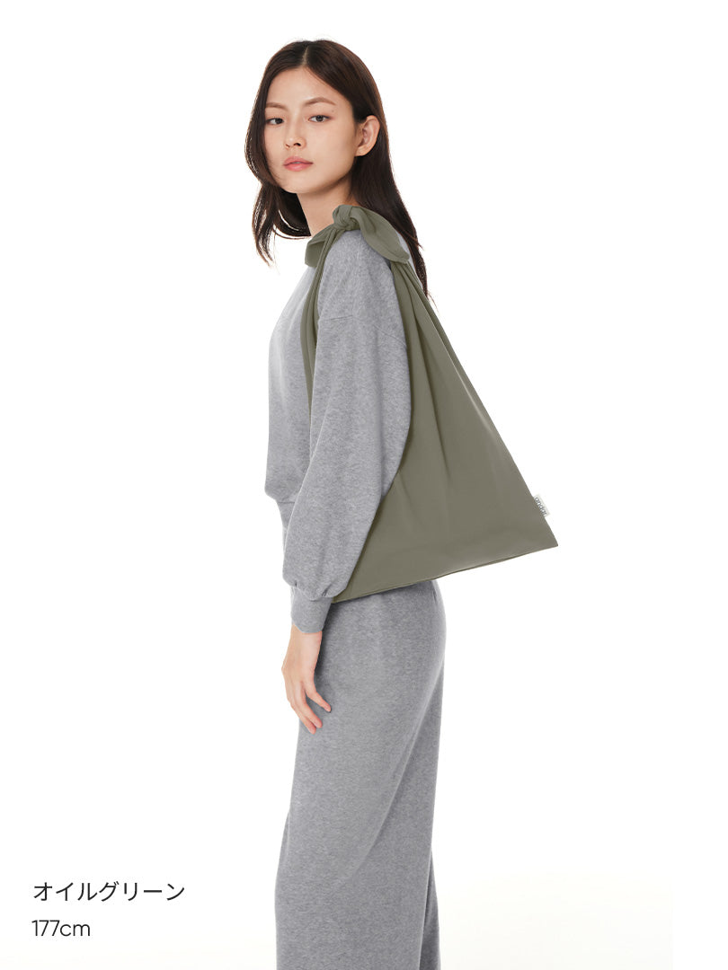 Air Cotton リボンストラップ エコバッグ