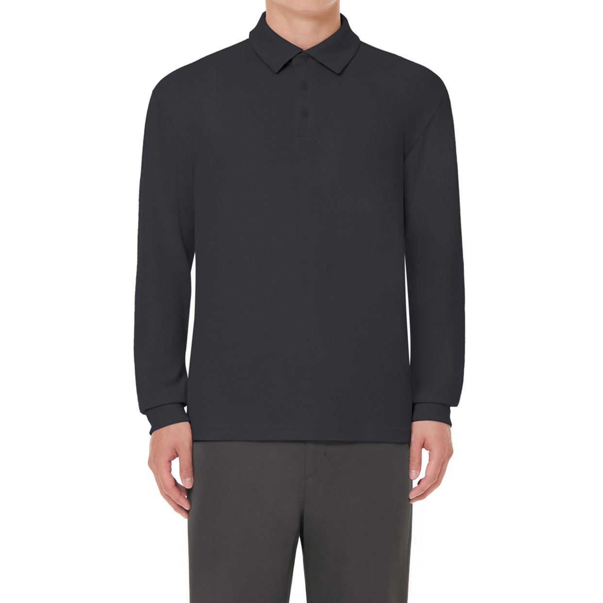 OUTLET] primeknit メンズ ニットポロ (長袖) – andar JAPAN