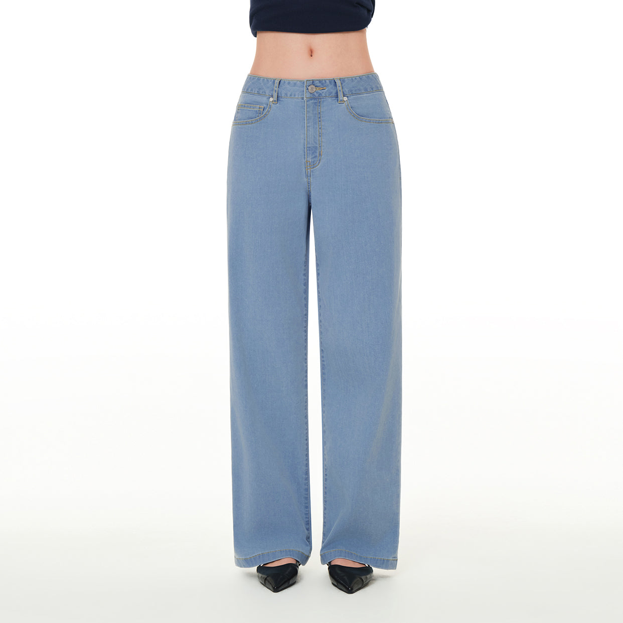 [LINE先行] [SET] ice airdenim セット (イージーワイドデニム + セミワイドデニム)