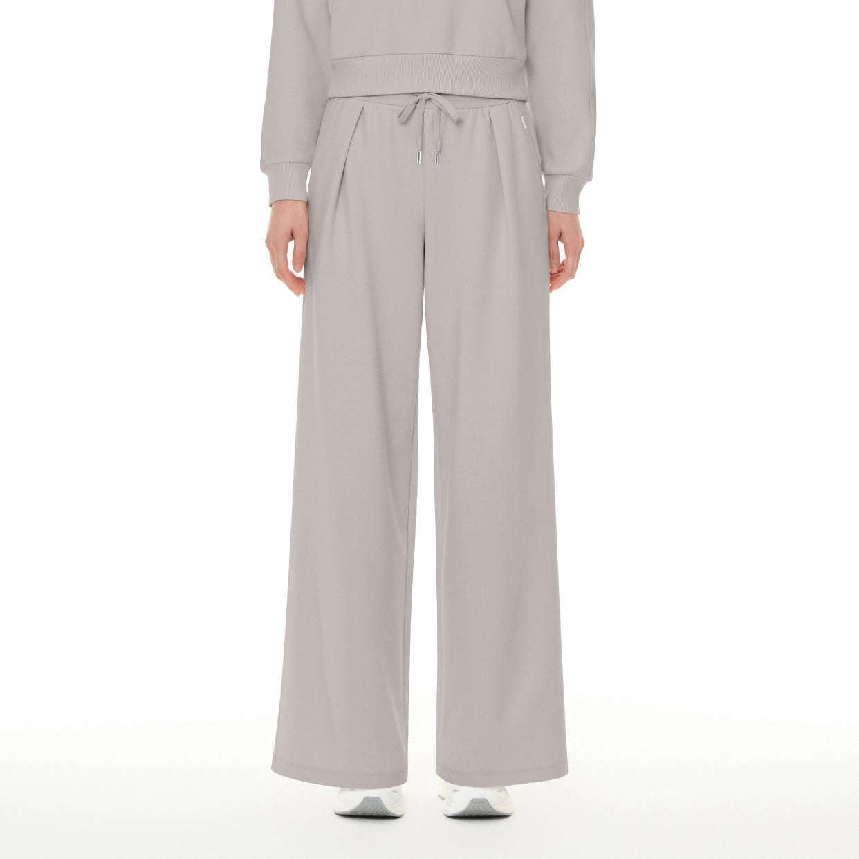 [SET] mildmoothセットアップ (クロップド ジップアップパーカ＋ワイドパンツ) - andar JAPAN