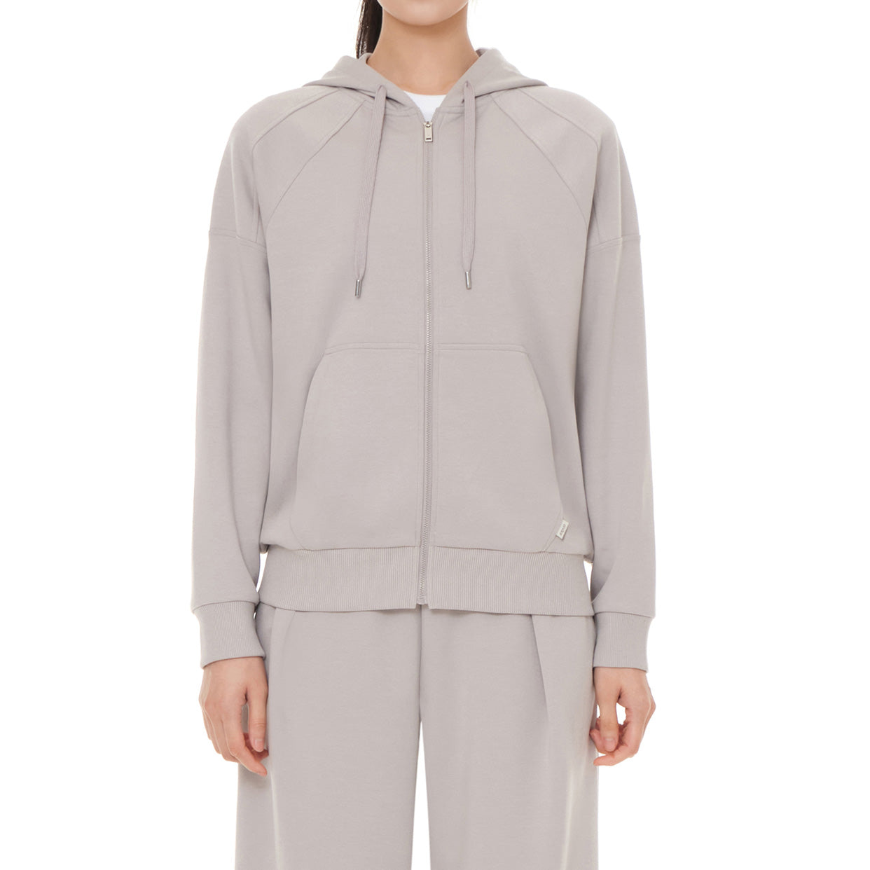 [SET] mildmooth セットアップ (ジップアップパーカー＋ワイドパンツ) - andar JAPAN
