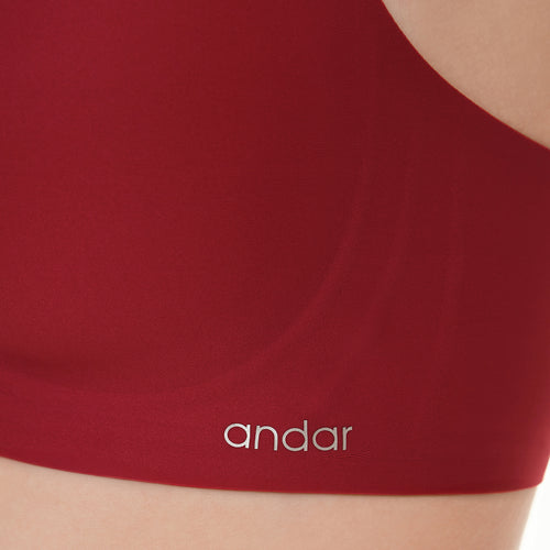 andar オールデイフィットブラ (lucky red)