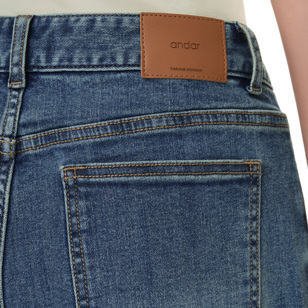 airdenim セミワイドデニム - andar JAPAN