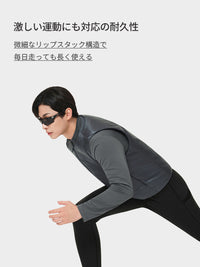 Primaloft メンズ ランニングベスト