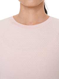 Featherymotion クロップ Tシャツ (半袖)