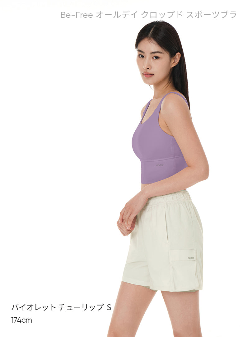 [SET] 裏起毛All-in-Oneセット(Airywin 裏起毛 レギンス+Airy Fit ピーチ起毛 オーバーフィット+クロップドトップ+5本指ソックス) - andar JAPAN