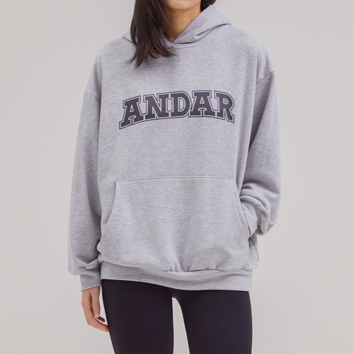 シグネチャー ロゴ オーバーフィットパーカー - andar JAPAN
