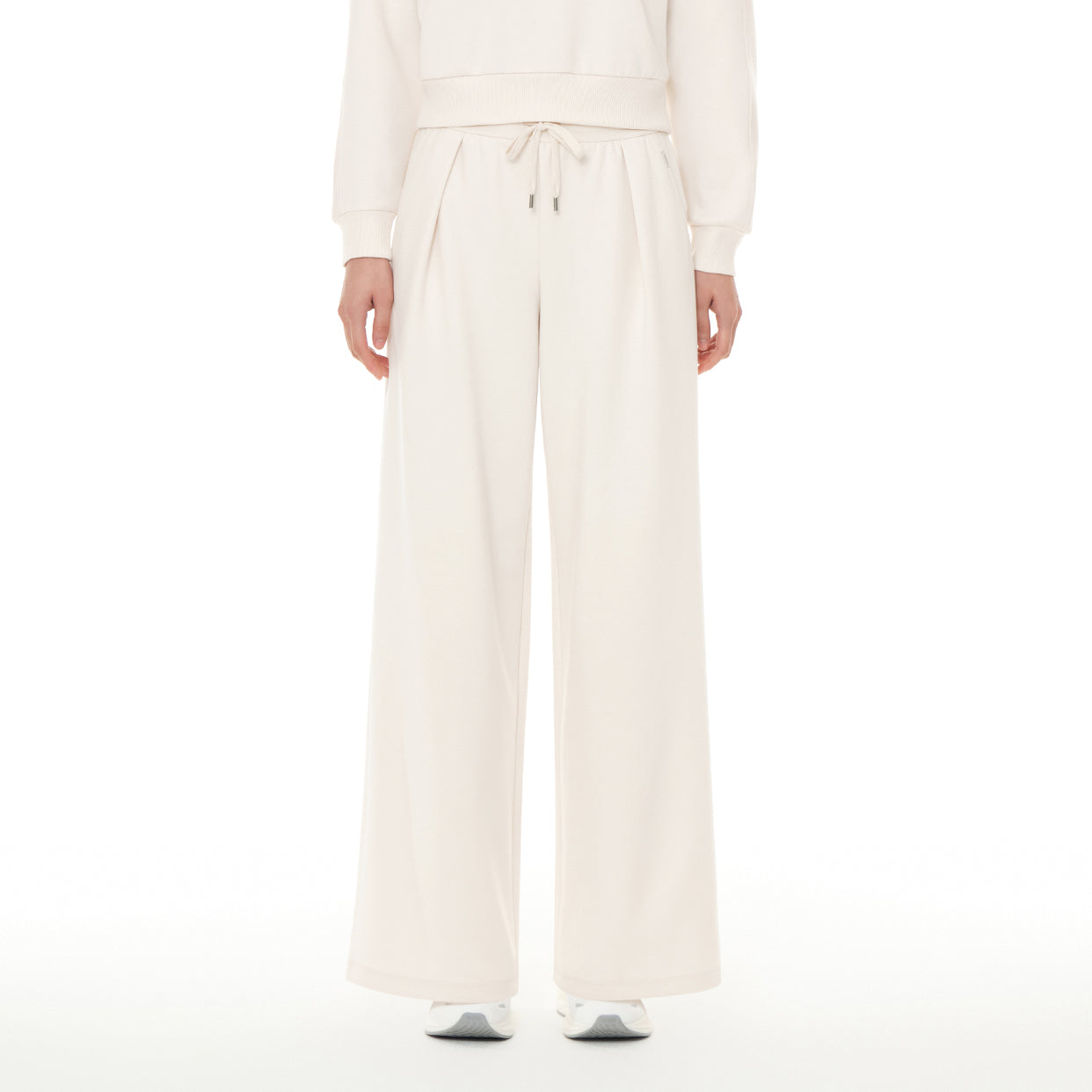 [SET] mildmoothセットアップ (クロップド ジップアップパーカ＋ワイドパンツ) - andar JAPAN