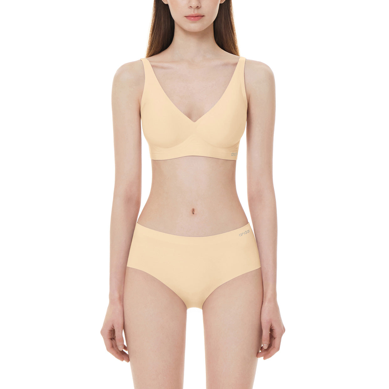 [5 SET] andar オールデイフィット (ブラ＆ショーツ) - andar JAPAN
