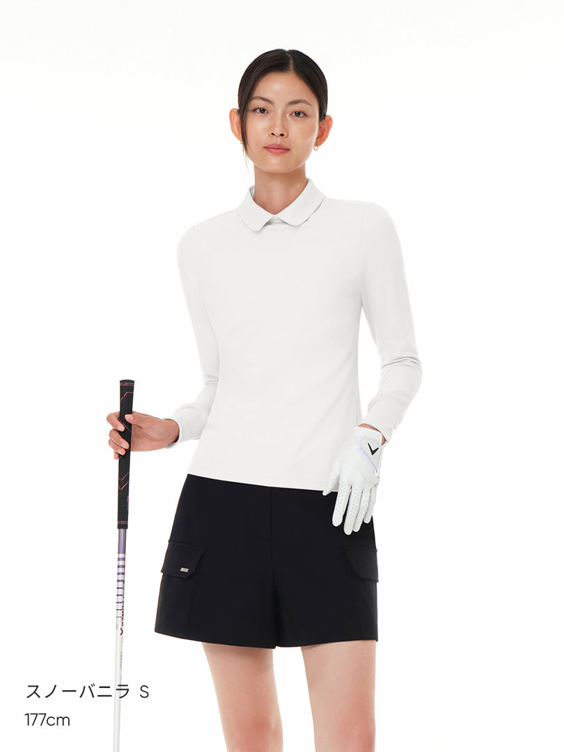 Softela ラウンドポロ ロングスリーブ - andar JAPAN