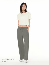 Airy Fit ワイドパンツ (秋カラー) - andar JAPAN