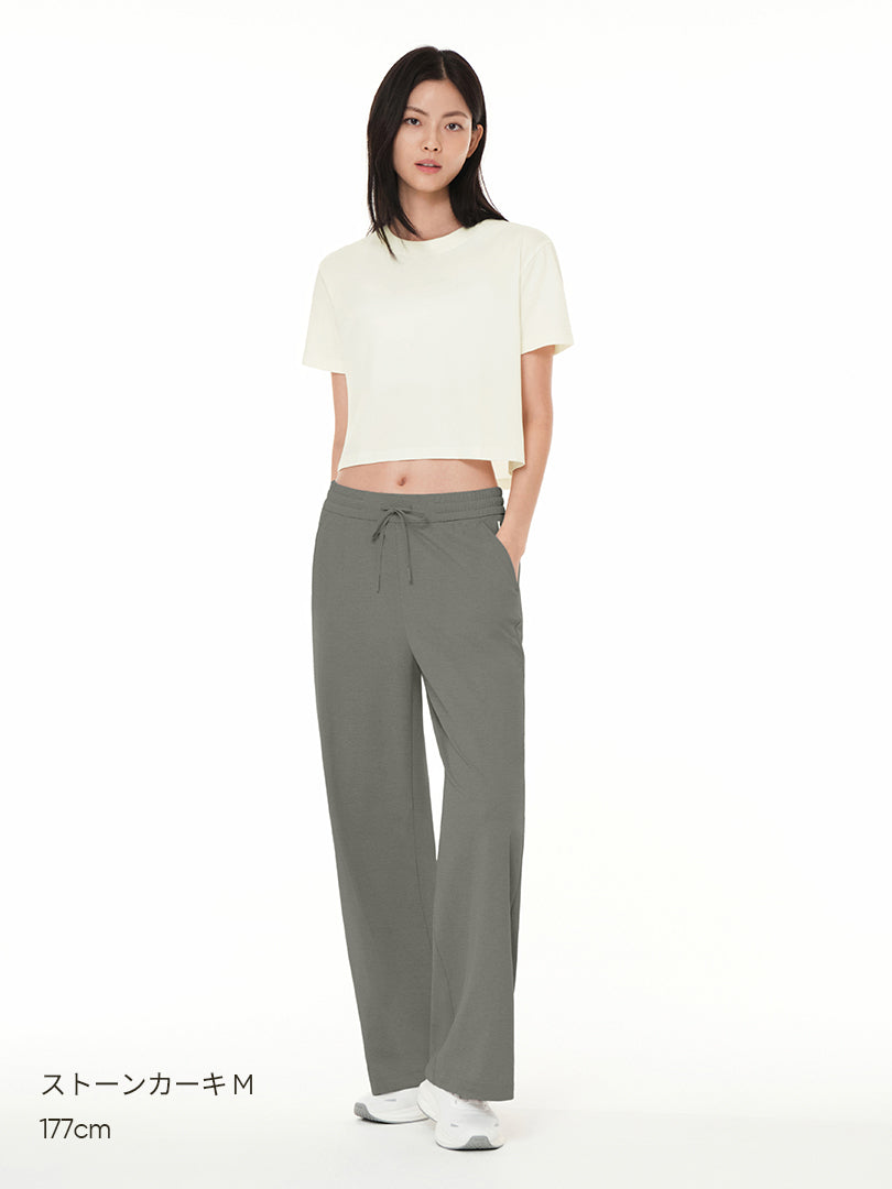 Airy Fit ワイドパンツ (秋カラー) - andar JAPAN