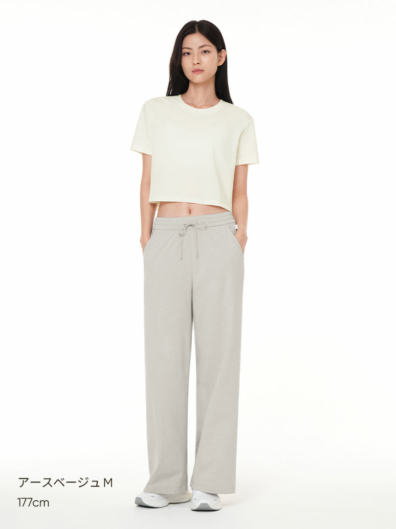 [2SET] Airy Fit ワイドパンツ