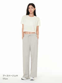 Airy Fit ワイドパンツ - andar JAPAN