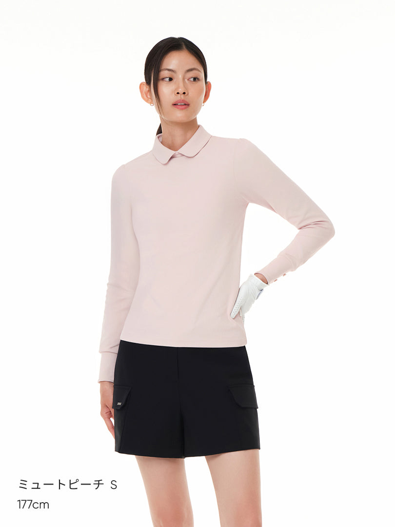 Softela ラウンドポロ ロングスリーブ - andar JAPAN