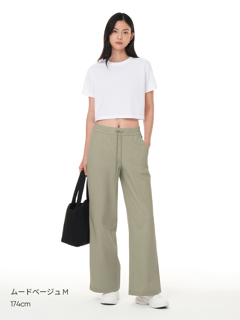 [2SET] Airy Fit ワイドパンツ
