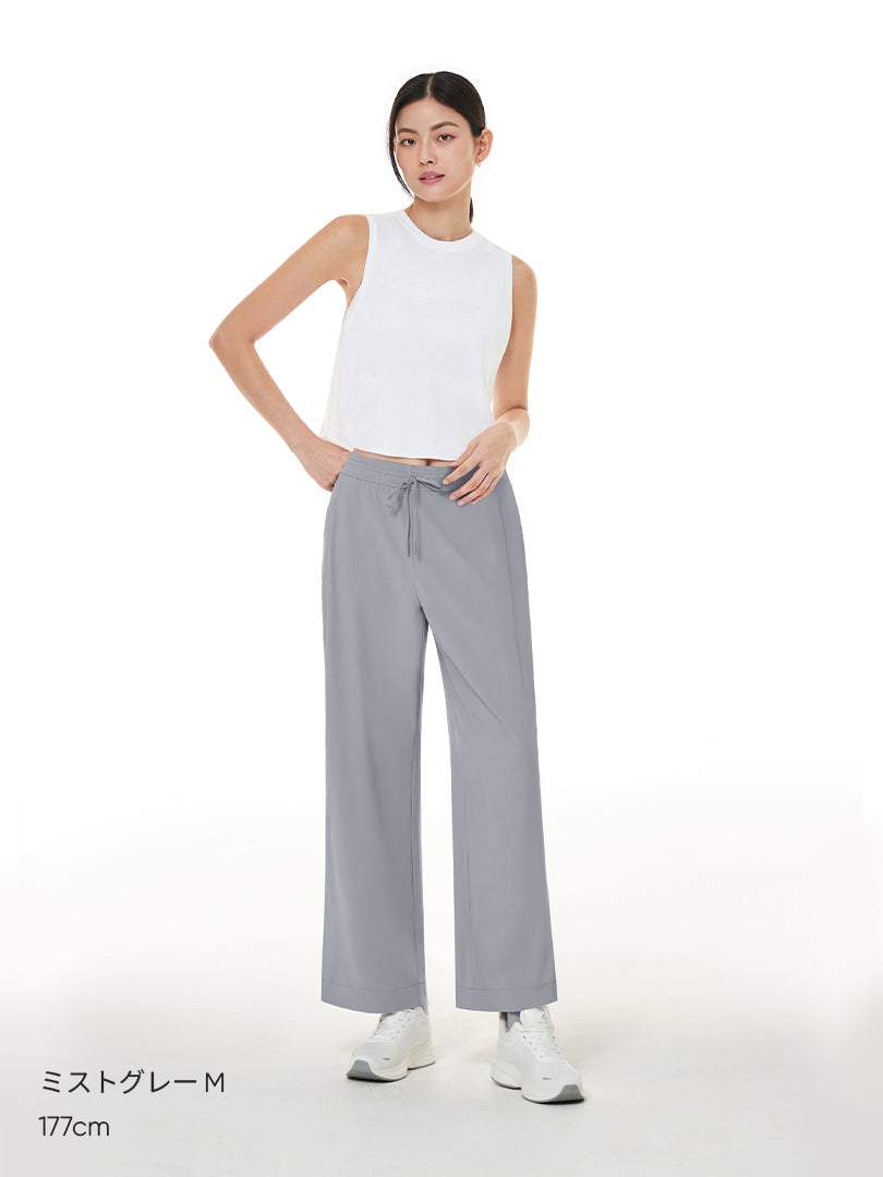 [SET] レギンスカバーアップセット(レギンス+ワイドパンツ)