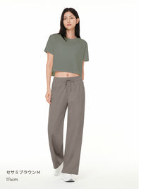 Airy Fit ワイドパンツ - andar JAPAN