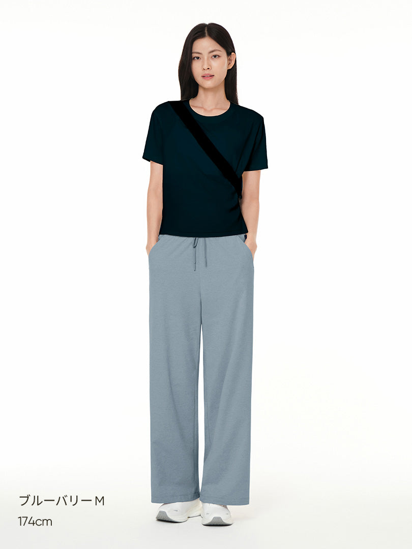 [2SET] Airy Fit ワイドパンツ