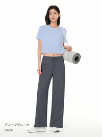 [2SET] Airy Fit ワイドパンツ