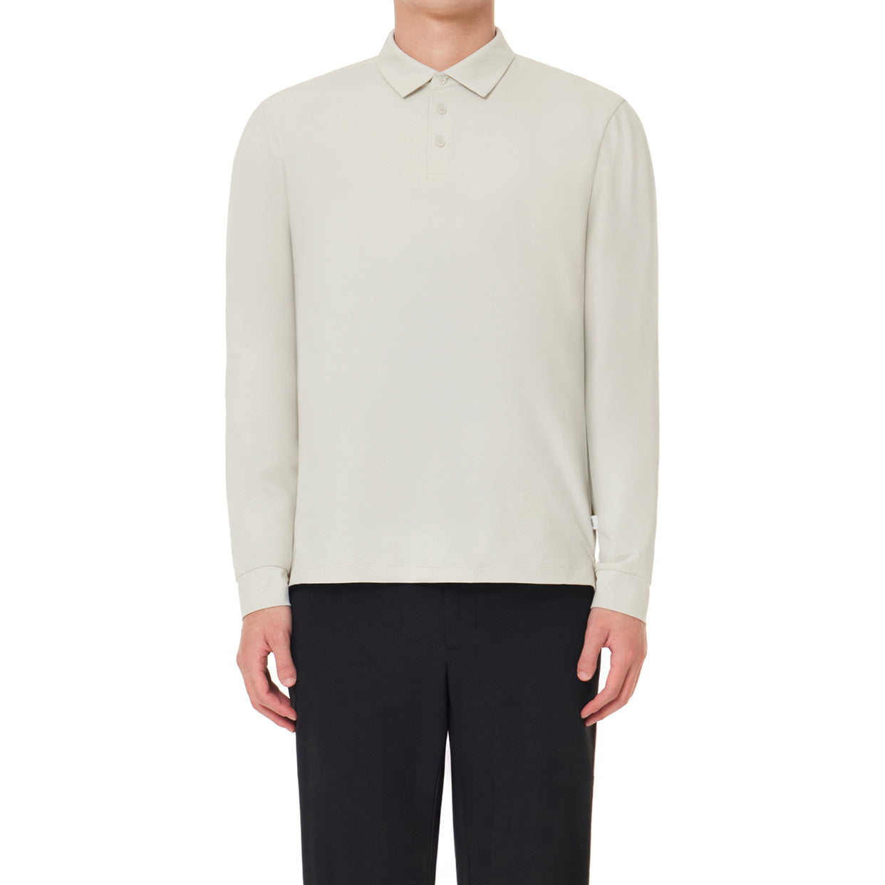 airyfit feather メンズ ポロシャツ (長袖)