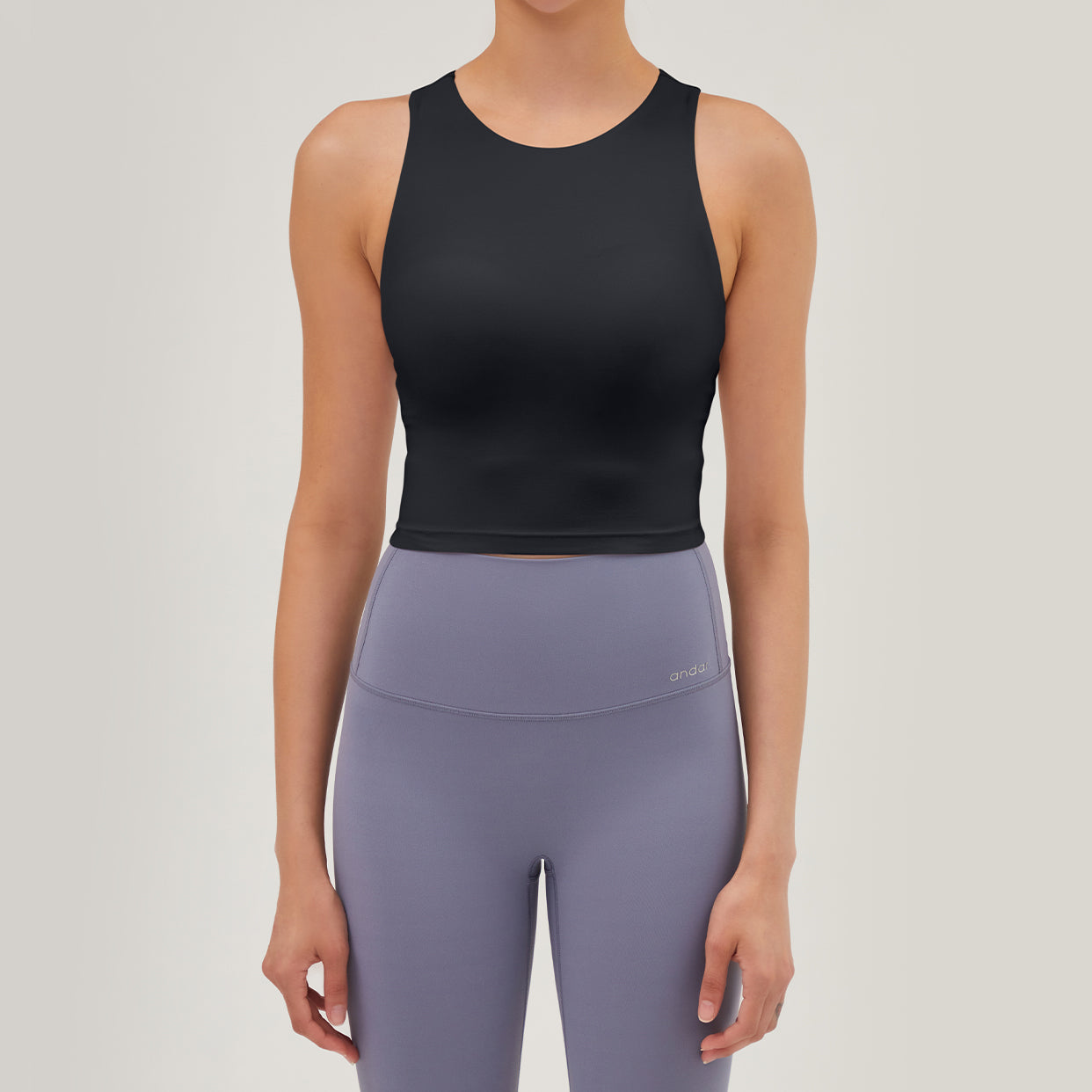 relair ラウンドネッククロップドトップス – andar JAPAN