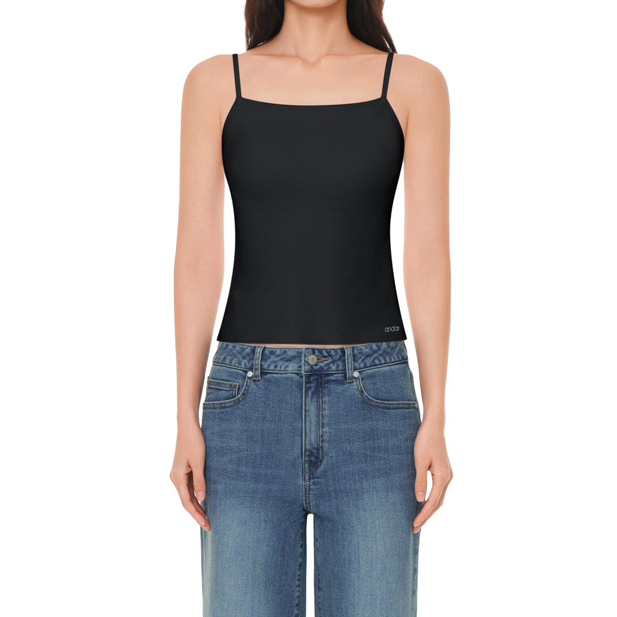 デイリーコンフォート オールデイカップ付きキャミソール