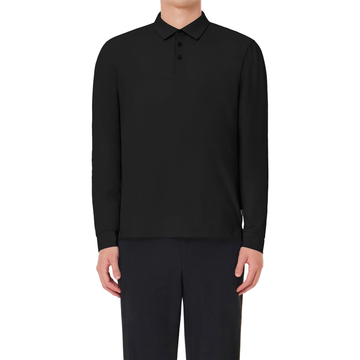 airyfit feather メンズ ポロシャツ (長袖)