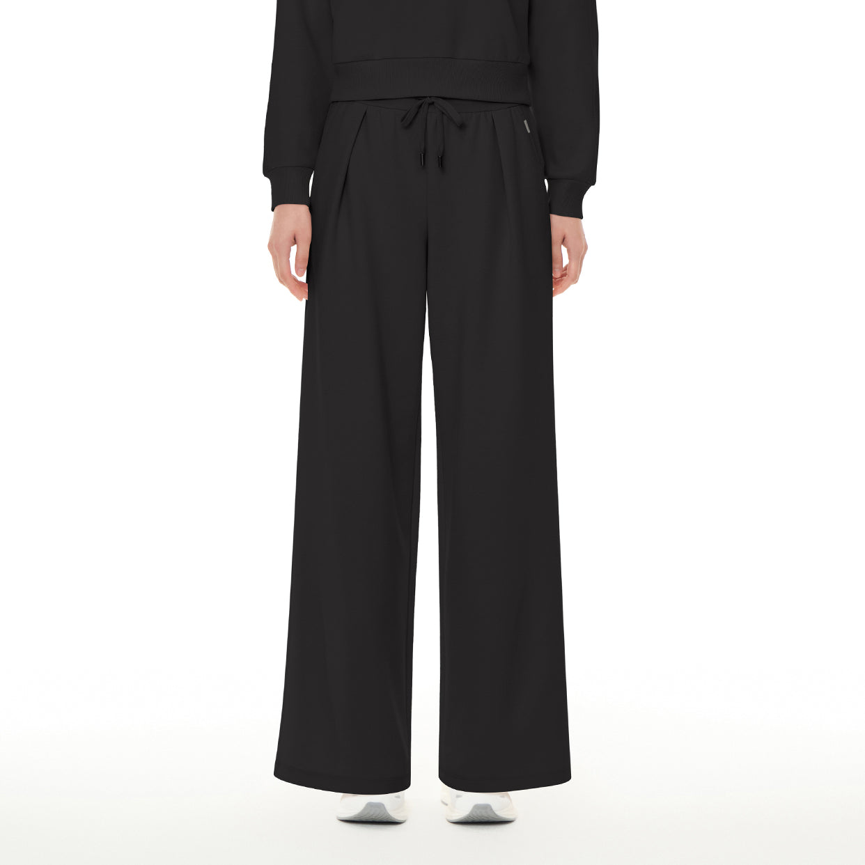 [SET] mildmoothセットアップ (クロップド ジップアップパーカ＋ワイドパンツ) - andar JAPAN