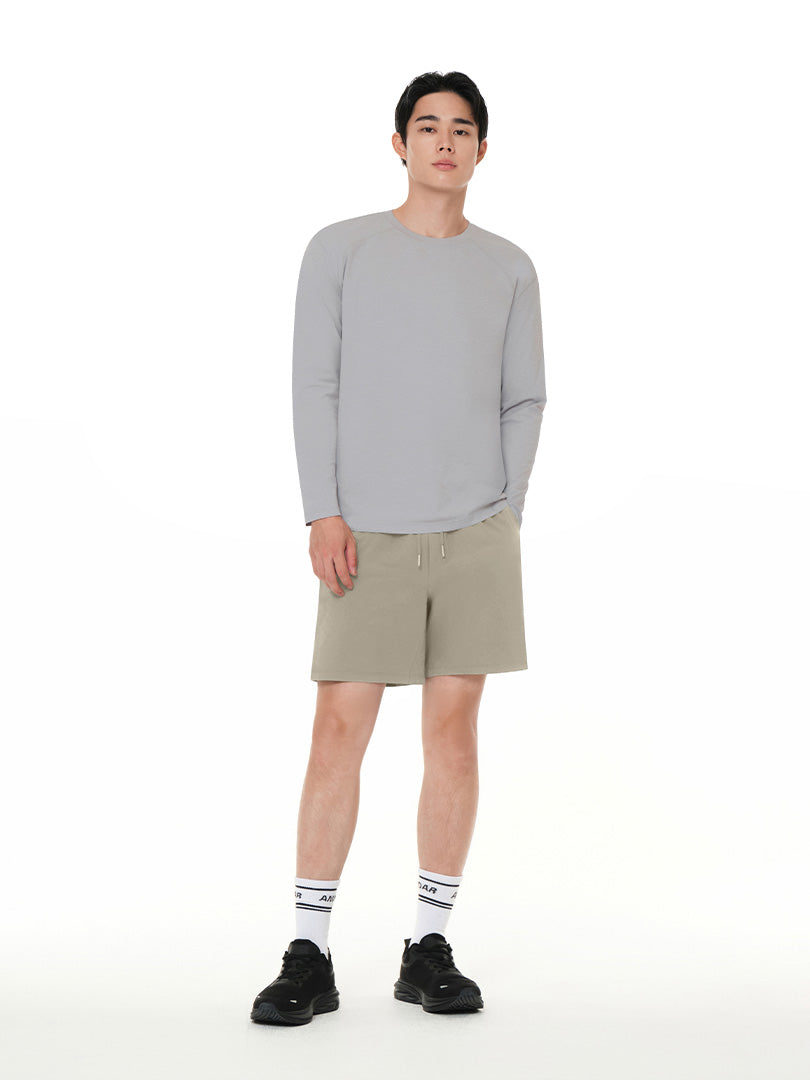 Airst メンズ ショーツ (4分丈)