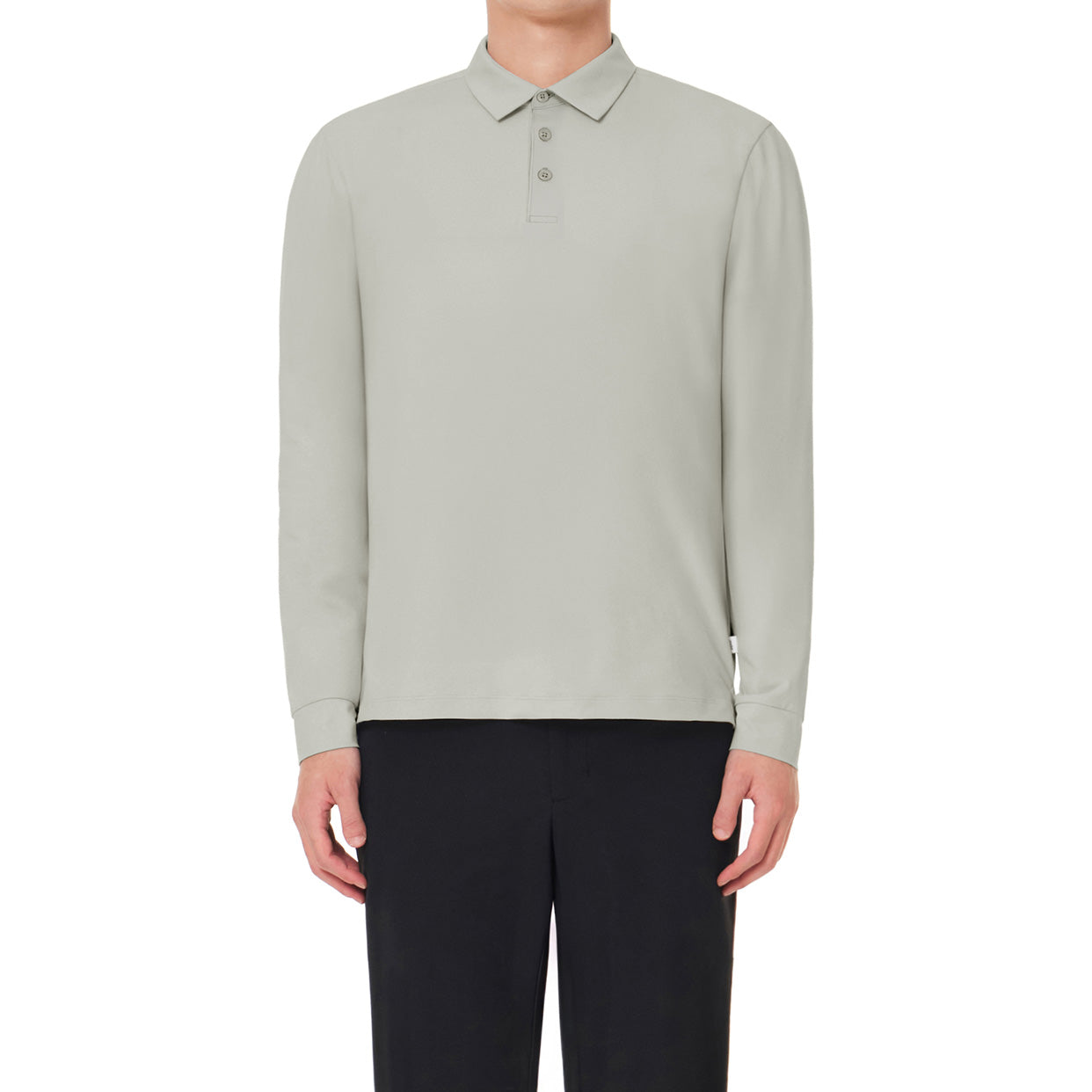 airyfit feather メンズ ポロシャツ (長袖)